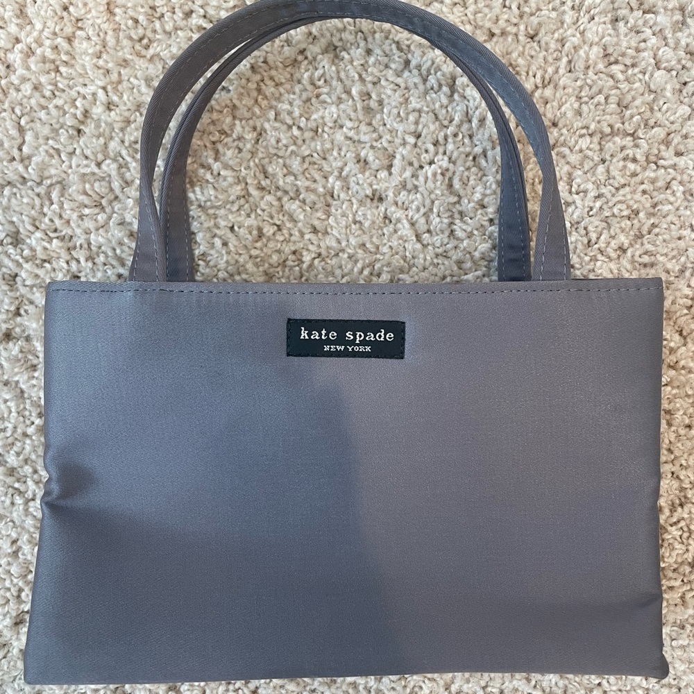 Mini Grey Kate Spade Hand Bag